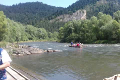 Cracovia: rafting clásico o activo en el río Dunajec