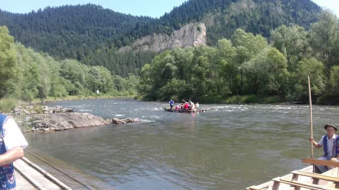 cracovie rafting classique ou actif sur la rivière dunajec