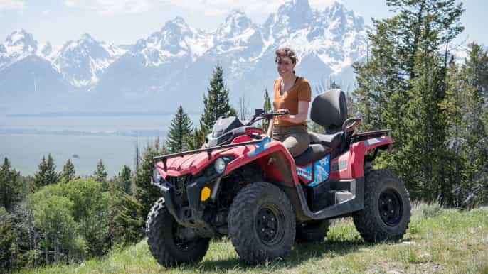 from jackson grand teton vista half day atv tour