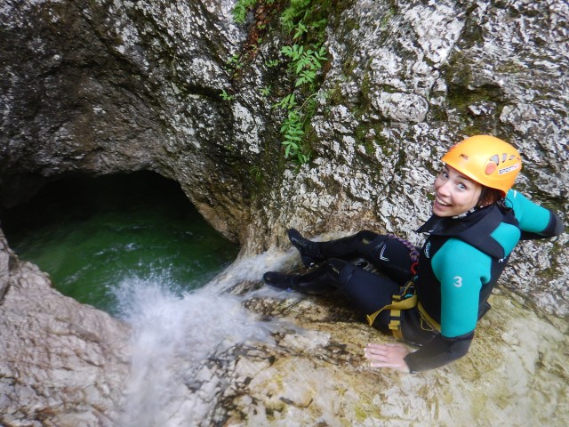 Visit Bovec Exciting Canyoning Tour in Sušec Canyon in Bovec