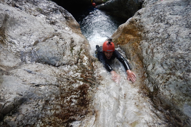 Bovec: spannende canyoningtocht in de Sušec-kloof