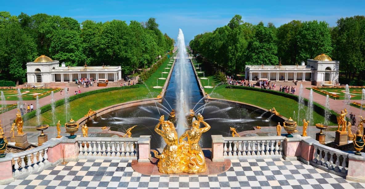 Peterhof Palace and Gardens Tour from St. Petersburg