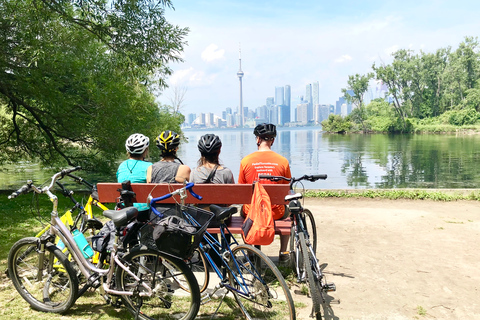 Toronto: Recorrido panorámico de 3 horas en bicicleta con guíaExcursión de 3 horas en bicicleta: Puerto, Isla y Destilería Histórica