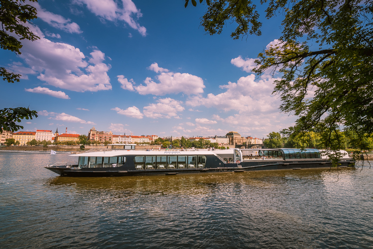 Prague : croisière touristique de 2 h sur la VltavaCroisière sur la Vltava - billets seuls