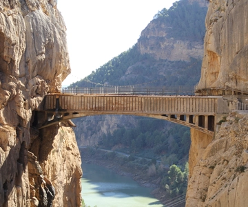 Caminito del Rey: Tour guiado com guia oficial e bebida