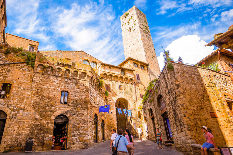 Florença: Tour pela Toscana com Siena, San Gimignano e PisaVisita guiada em inglês