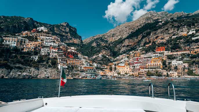 de dia inteiro privada boat tour positano e amalfi coast