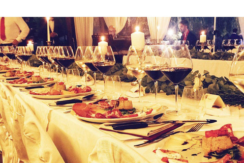 From Florence: Outdoor Wine Dining in San Gimignano Winery From Florence: Outdoor Wine Dinner in San Gimignano Winery