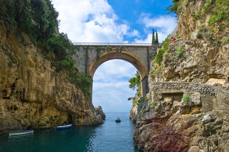 Salerno-Amalfikust: privébootexcursiePrivé luxe jachttour (46-50 voet)