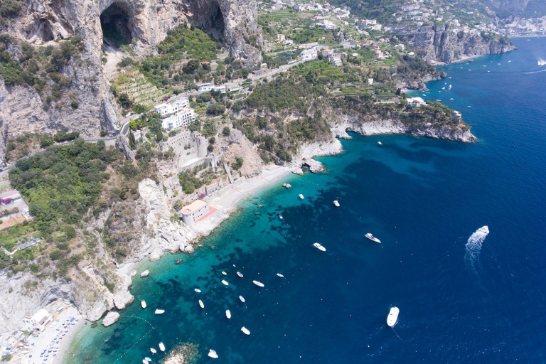 From Capri: Amalfi Coast Boat Tour From Capri: Private Amalfi Coast Tour - Yacht 46-50ft