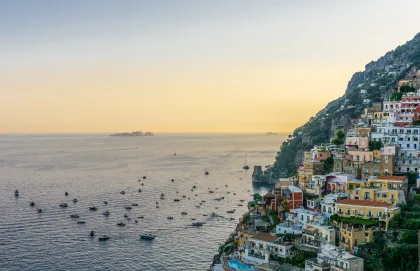 Privat Sunset Cruise entlang der Amalfi-Küste