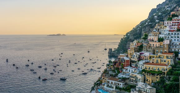 From Amalfi: Private Sunset Cruise along the Amalfi Coast