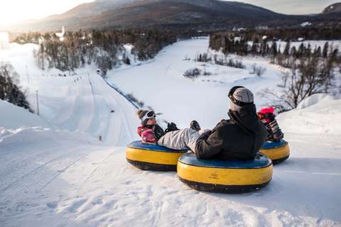 Quebec Stad: Snow Tubing bij Village Vacances ValcartierQuebec City: snowtubing bij Village Vacances Valcartier