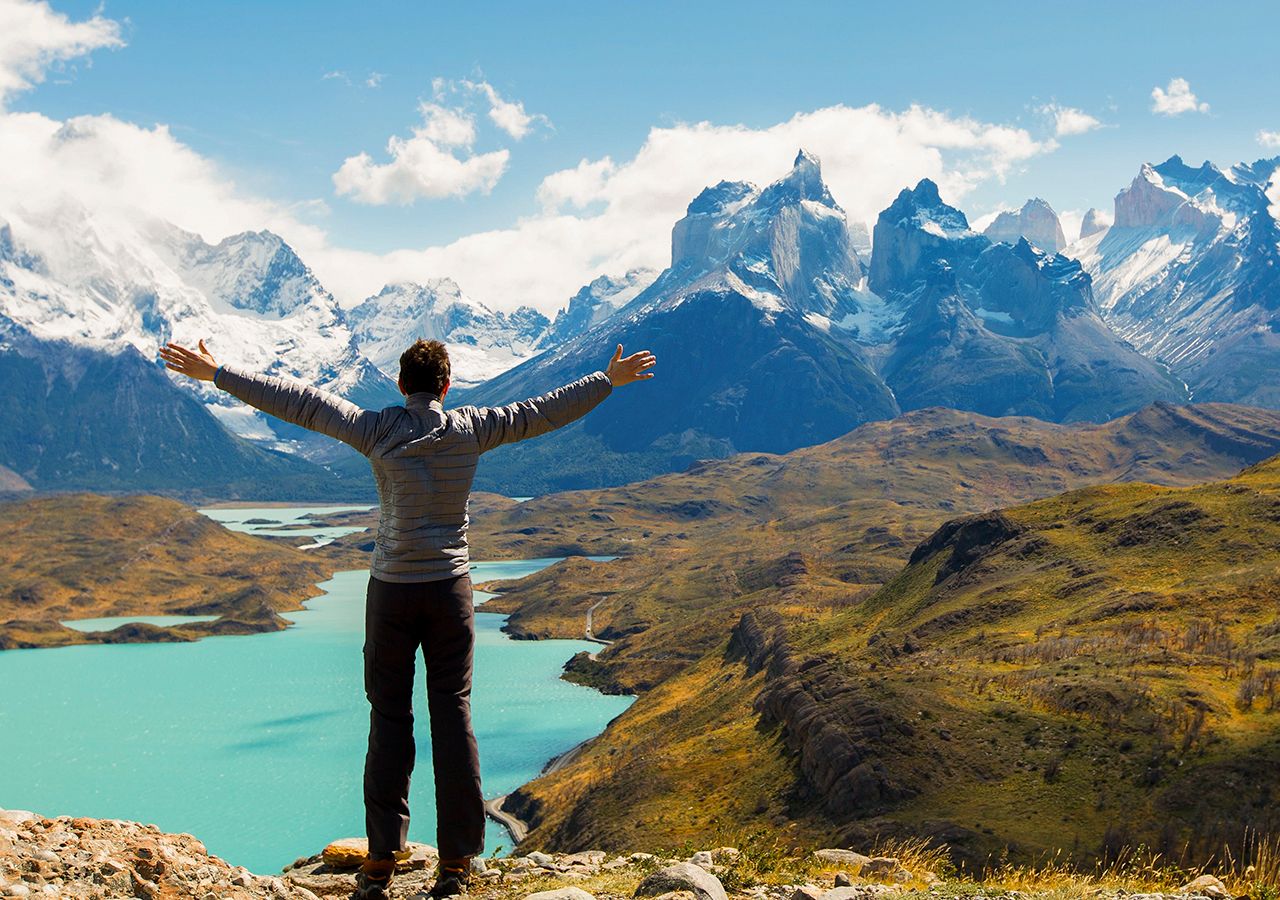 Puerto Natales: Ganztagestour Torres del Paine National Park