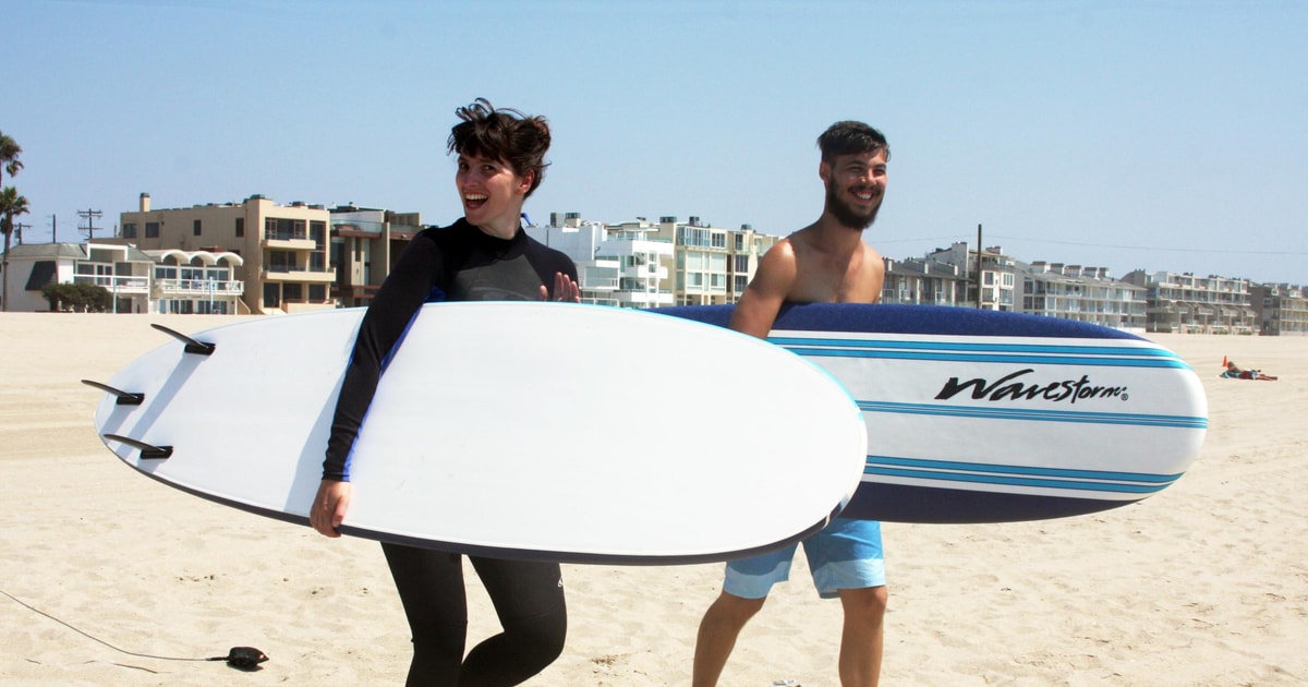 Los Angeles Private Surfing Lesson GetYourGuide