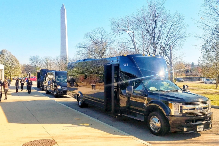 DC: Privater Tagesausflug zu Thomas Jeffersons Anwesen MonticelloPrivate Sprinter-Tour mit geschlossenem Verdeck - bis zu 12 Passagiere