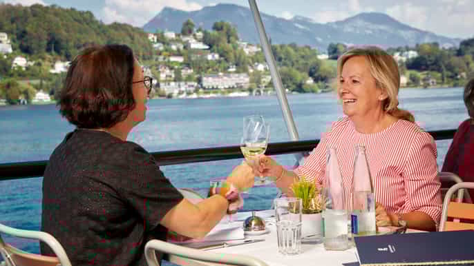 lucerne 2hour gourmet lunch cruise on lake lucerne