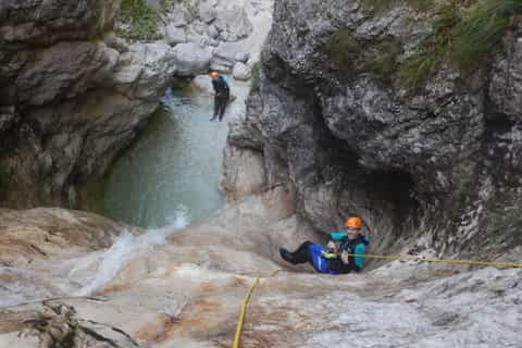 Bovec: Canyoning in Triglav National Park