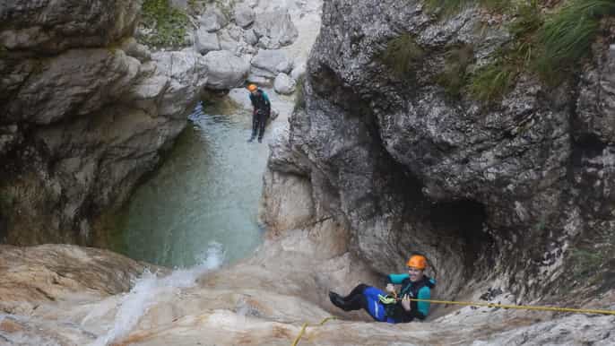bovec canyoning in triglav national park