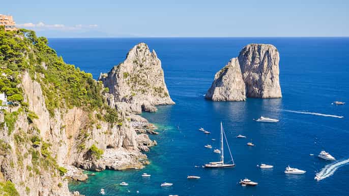 amalfi to capri 6hour private boat excursion