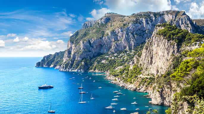 capri and positano fullday private boat trip