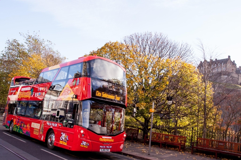 Edinburgh: Hop-On/Hop-Off-Bus-Pass für 3 RoutenEdinburgh: 48-Stunden-Pass mit 3 Bustouren