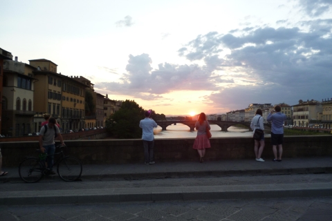 Florenz: Sightseeingtour bei Sonnenuntergang mit Weinprobe