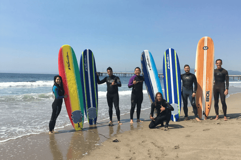 Venice Beach: 2 uur groepsles surfen