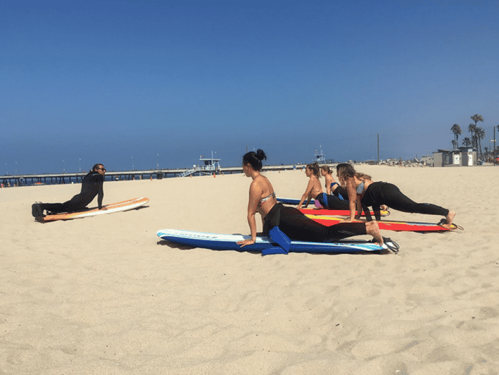 Santa Monica 2 Hour Group Surfing Lesson Getyourguide