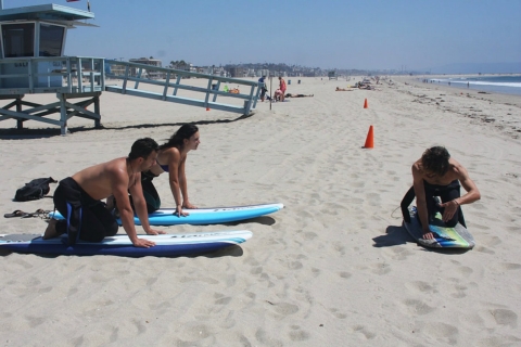 Venice Beach: 2 horas de clase de surf en grupo