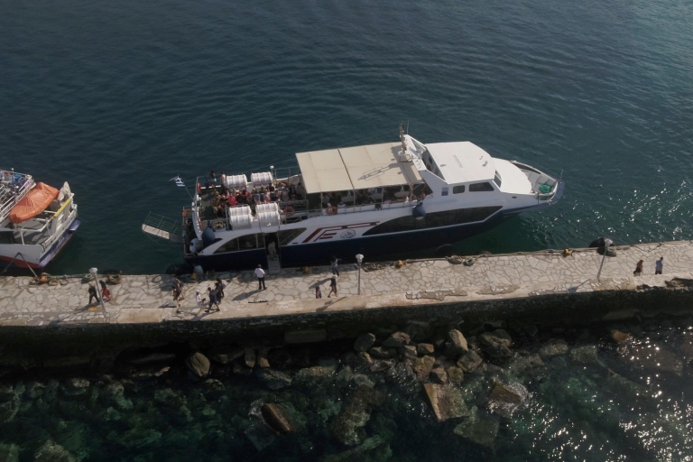 Z Mykonos: wycieczka łodzią po rajskiej plaży
