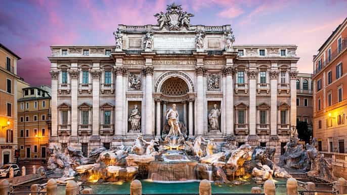 roma vatikanet og kvelden eternal city walking tours combo