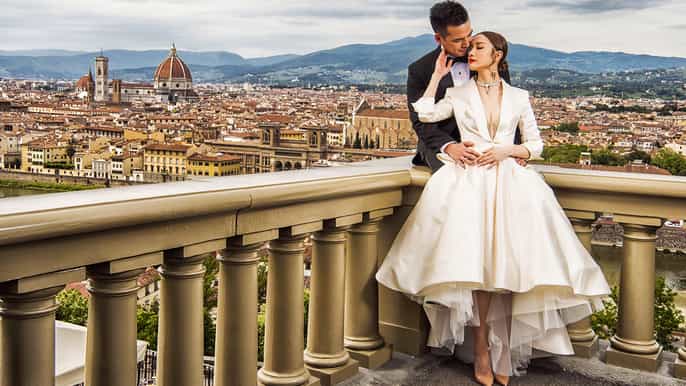 florence walking tour and photoshoot
