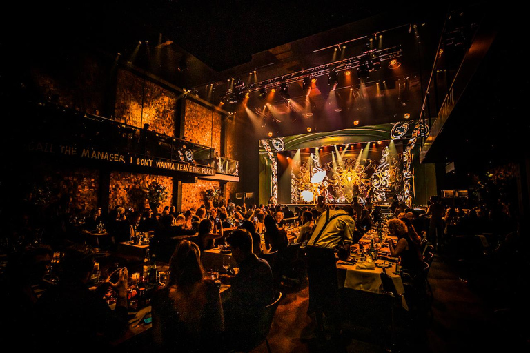 Amsterdam: VEGAS Dinner Show with 4-Course Sharing Menu Ground-Floor Tables