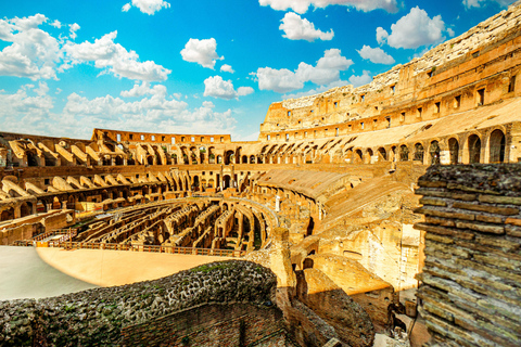 Rome: Colosseum, Forum, and Palatine Hill Guided Tour Small Group Colosseum & Ancient City Guided Tour in French