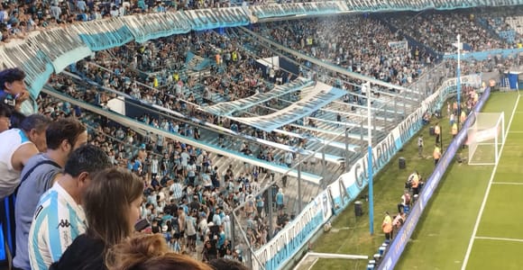 Buenos Aires: Football Match at Racing Club as a Local