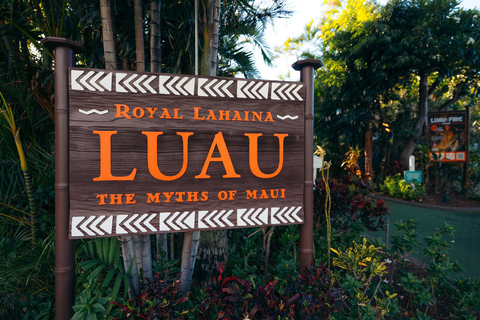 Lahaina: Myths of Maui Luau at the Royal Lahaina Resort VIP Luau with Buffet