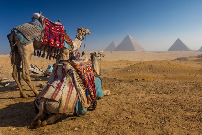 Kair: Wielkie Piramidy w Gizie i Muzeum EgipskieWycieczka z biletami wstępu