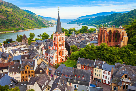 Excursion privée d&#039;une journée de Francfort à la vallée du Rhin et retour