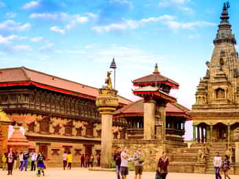 Ab Kathmandu: Private Tour nach Patan und Bhaktapur Ab Kathmandu: Private Tour nach Patan und Bhaktapur