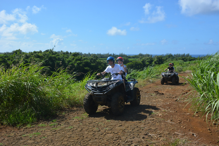 2-Hour Quad Bike Tour of the Wild South of Mauritius Double Quad (2 People per Bike) without Pickup