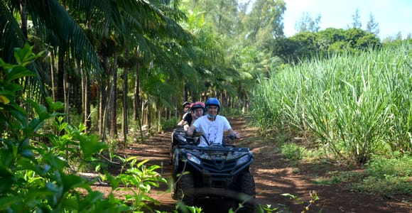 2-Hour Quad Bike Tour of the Wild South of Mauritius