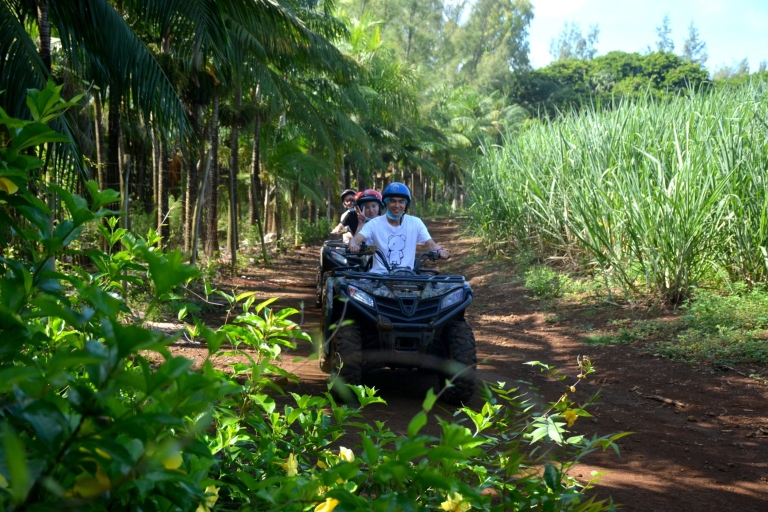 2-Hour Quad Bike Tour of the Wild South of Mauritius Double Quad (2 People per Bike) without Pickup