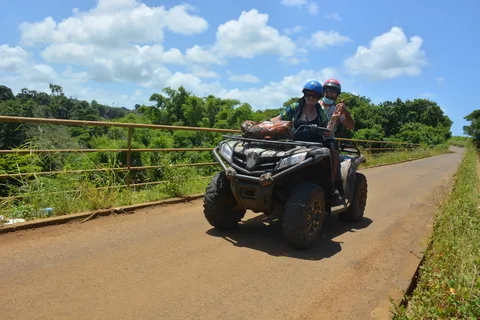 Maurice : Visite d'une jounée en quad avec déjeuner