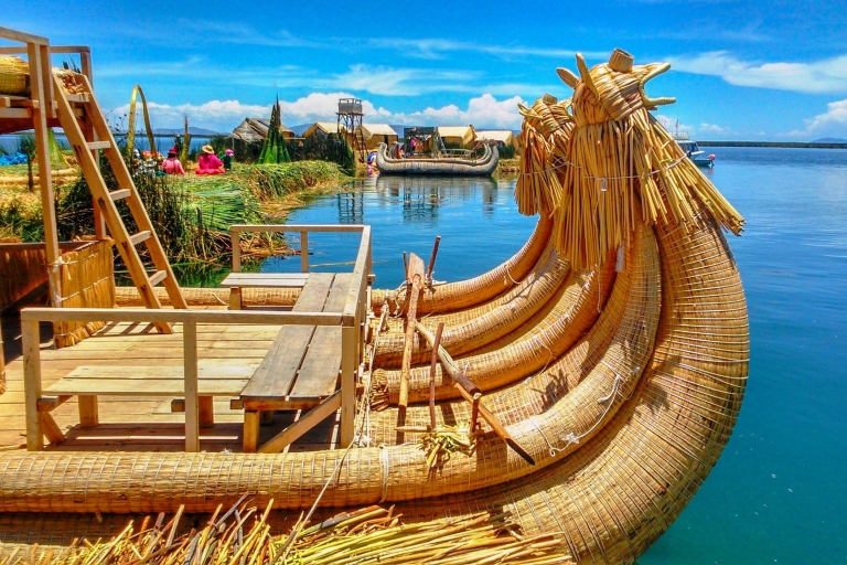 From Puno: Uros Islands and Taquile Island Full Day Tour All Inclusive Full-Day Tour by Speedboat