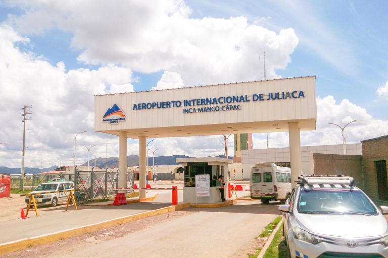 Private Transfers zwischen Juliaca Flughafen & Puno StadtPrivater Transfer Puno - Juliaca Flughafen