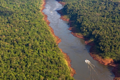 Puerto Iguazu: Iguazu-Wasserfälle mit Boot & Gran AventuraAbholung von Hotels in Brasilien