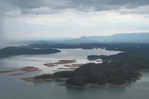 Pigeon Forge: French Broad River Helicopter Tour