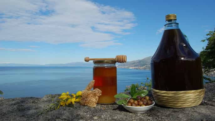 camogli olive oil and honey tasting experience