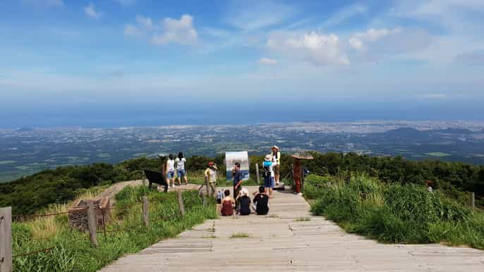 jeju mt. hallasan smallgroup nature hike lunch